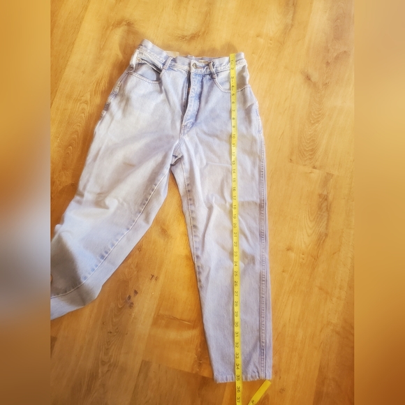 Vintage Bill Blass mom blue jeans size 8 petite high waist - Picture 11 of 13